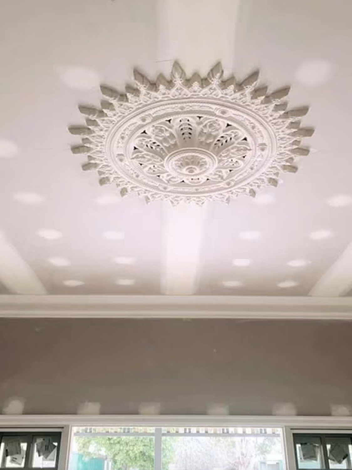 Federation Cornice and Ceiling Rose Install